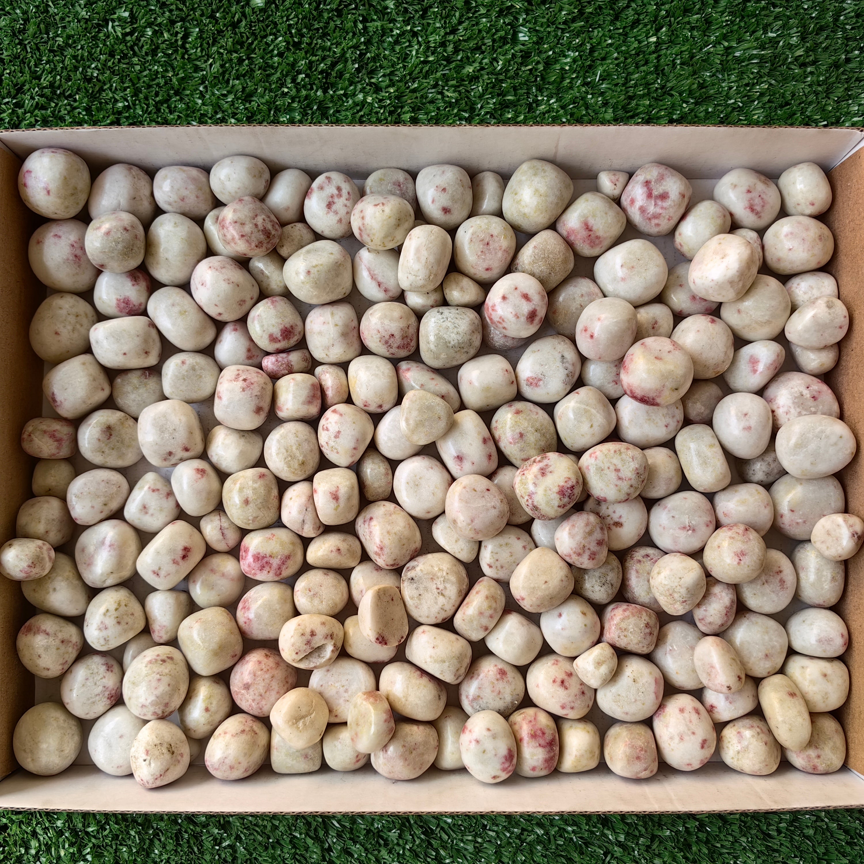 Lot 2 kg Cinabrite Tumbled