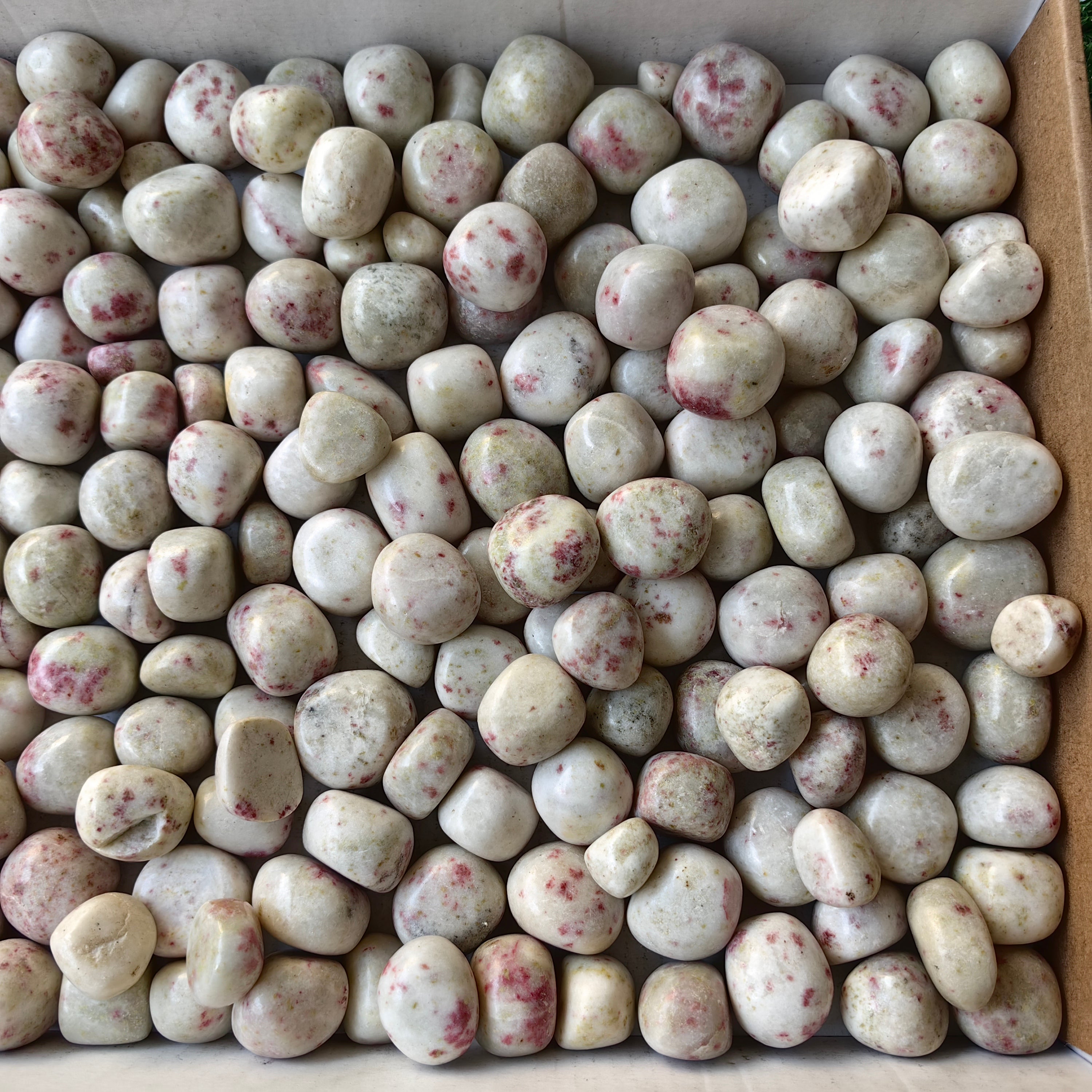 Lot 2 kg Cinabrite Tumbled