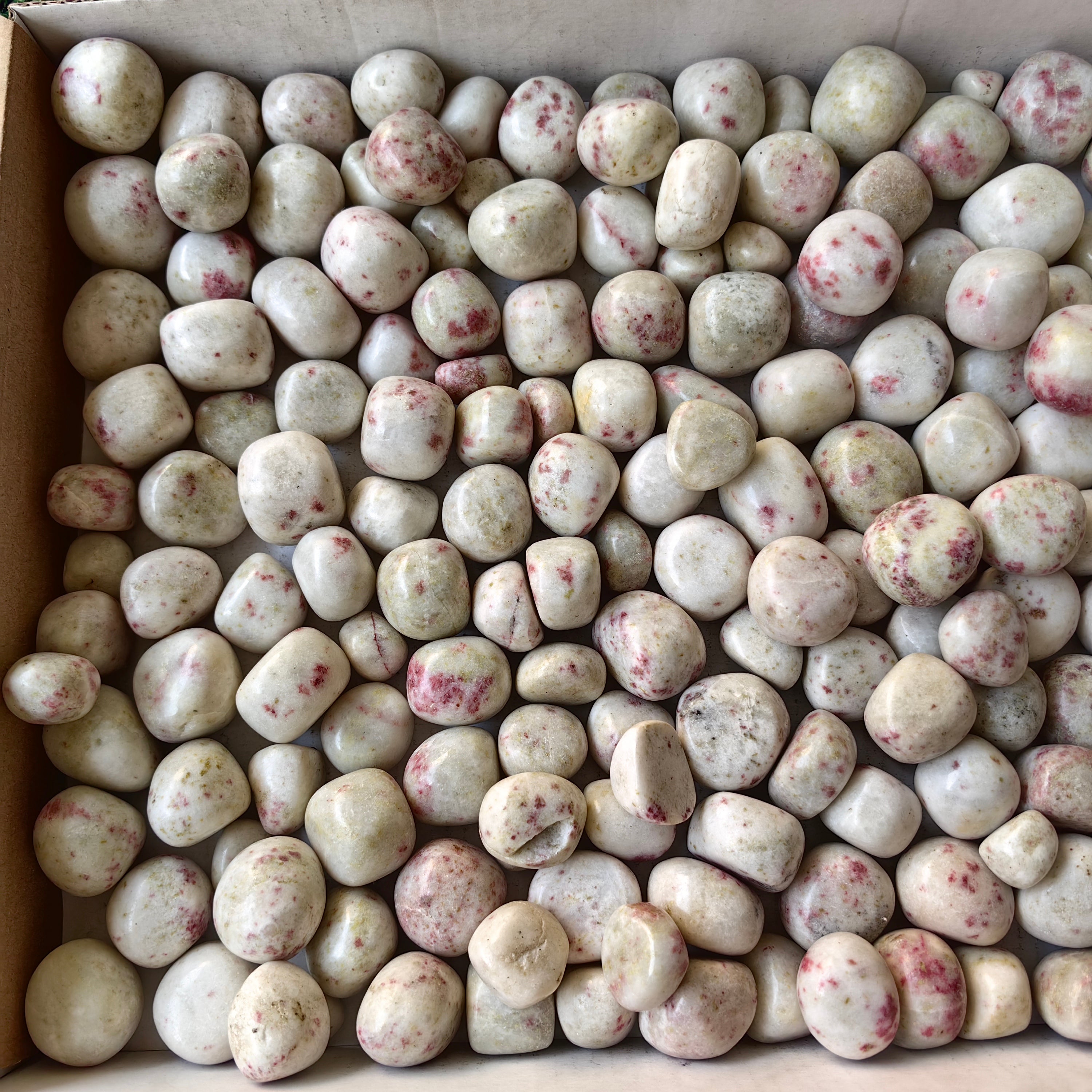 Lot 2 kg Cinabrite Tumbled