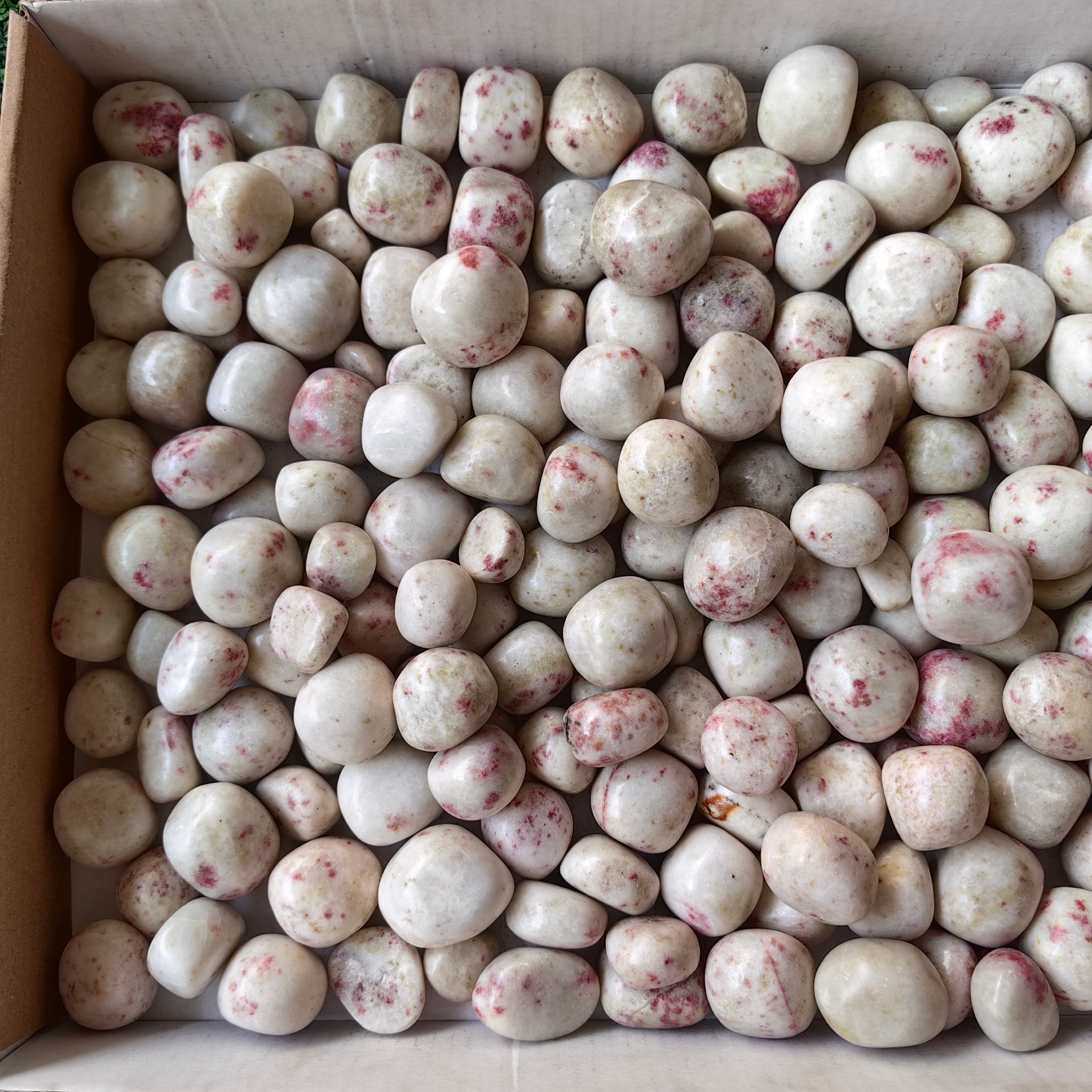 Lot 2 kg Cinabrite Tumbled