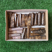 Lot 23 pcs Stromatolite / Phosphosiderite drusy Wand
