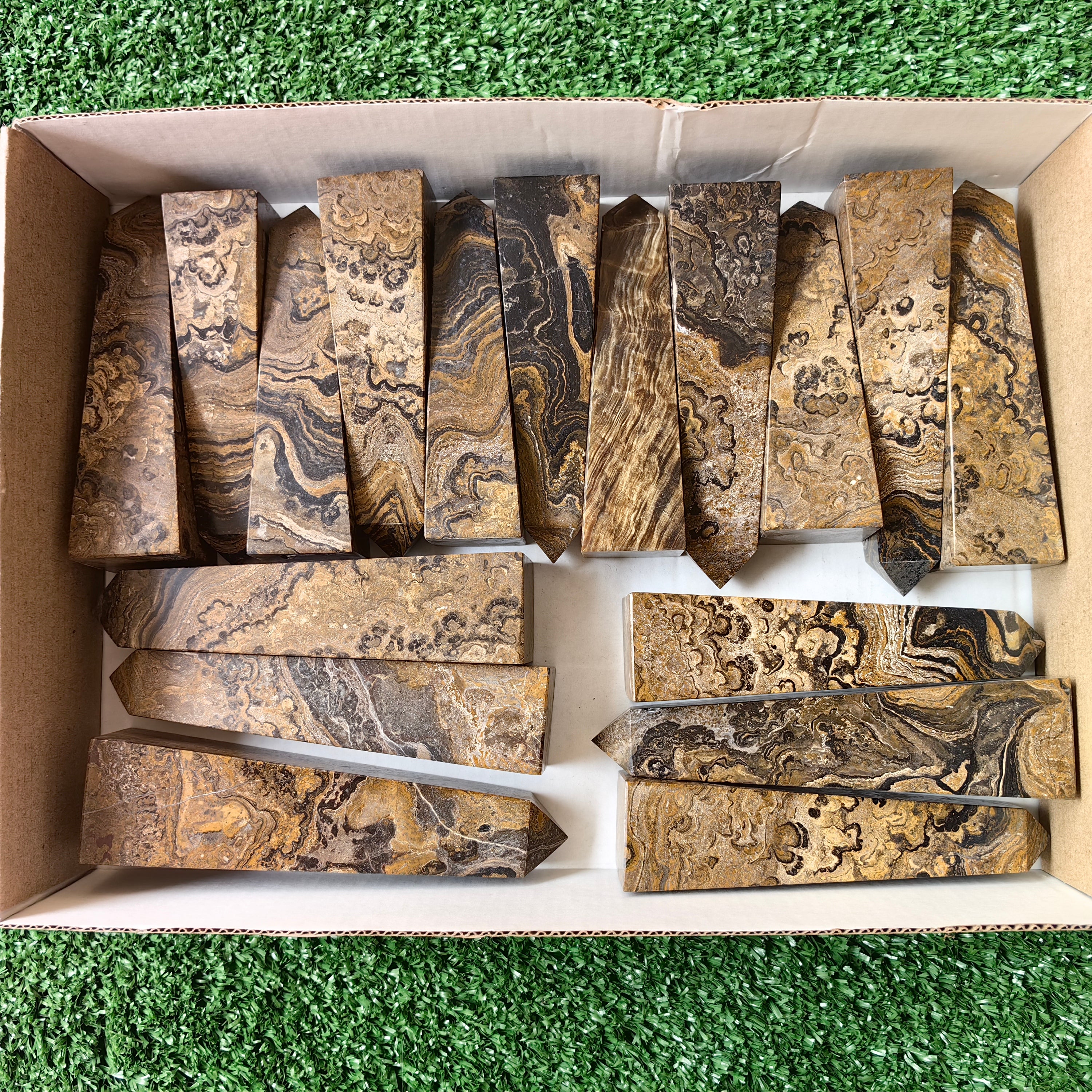 Lot 17 pcs Stromatolite Tower