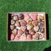 Lot 27 pcs Pink Opal Heart