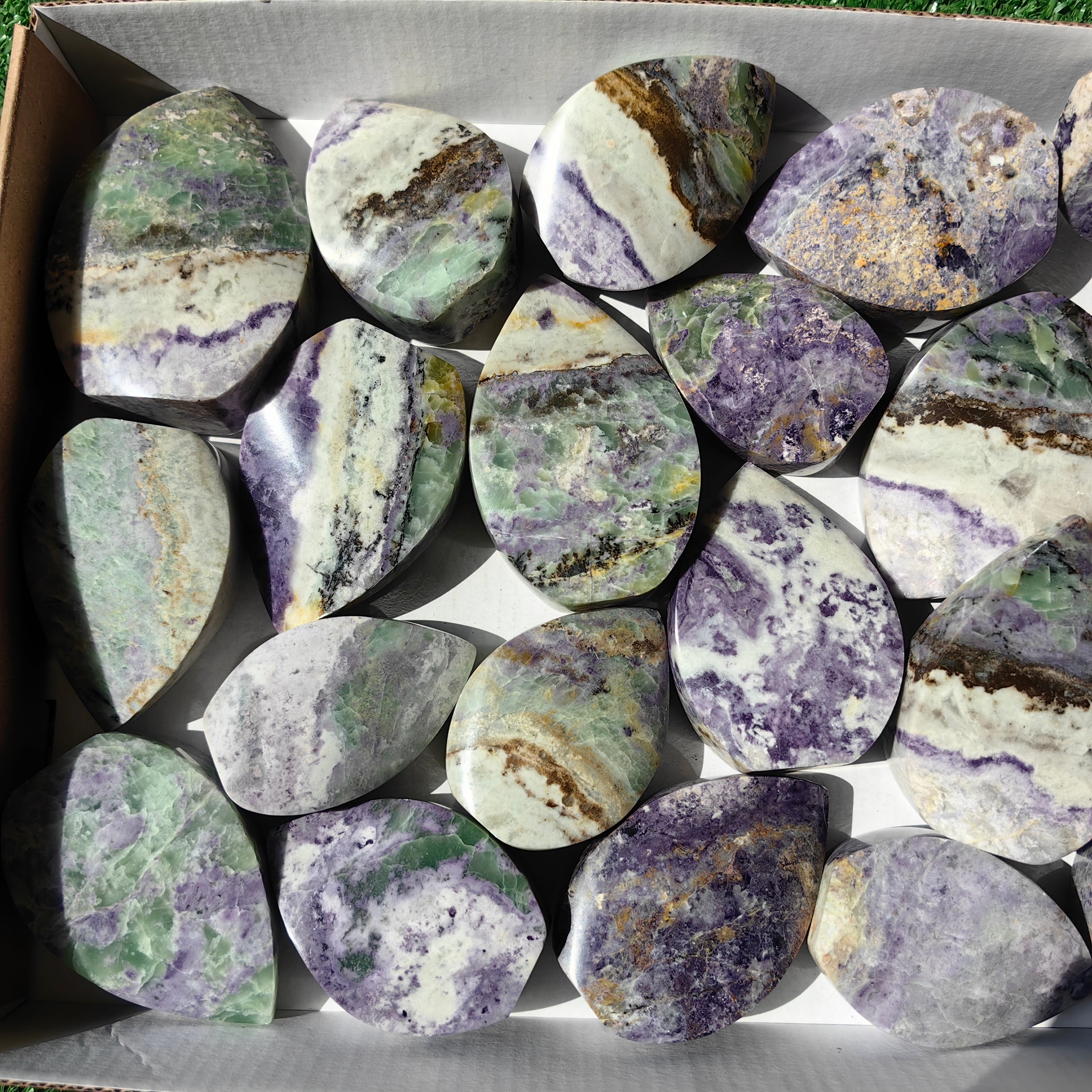 Lot 21 pcs Bolivianite Flame