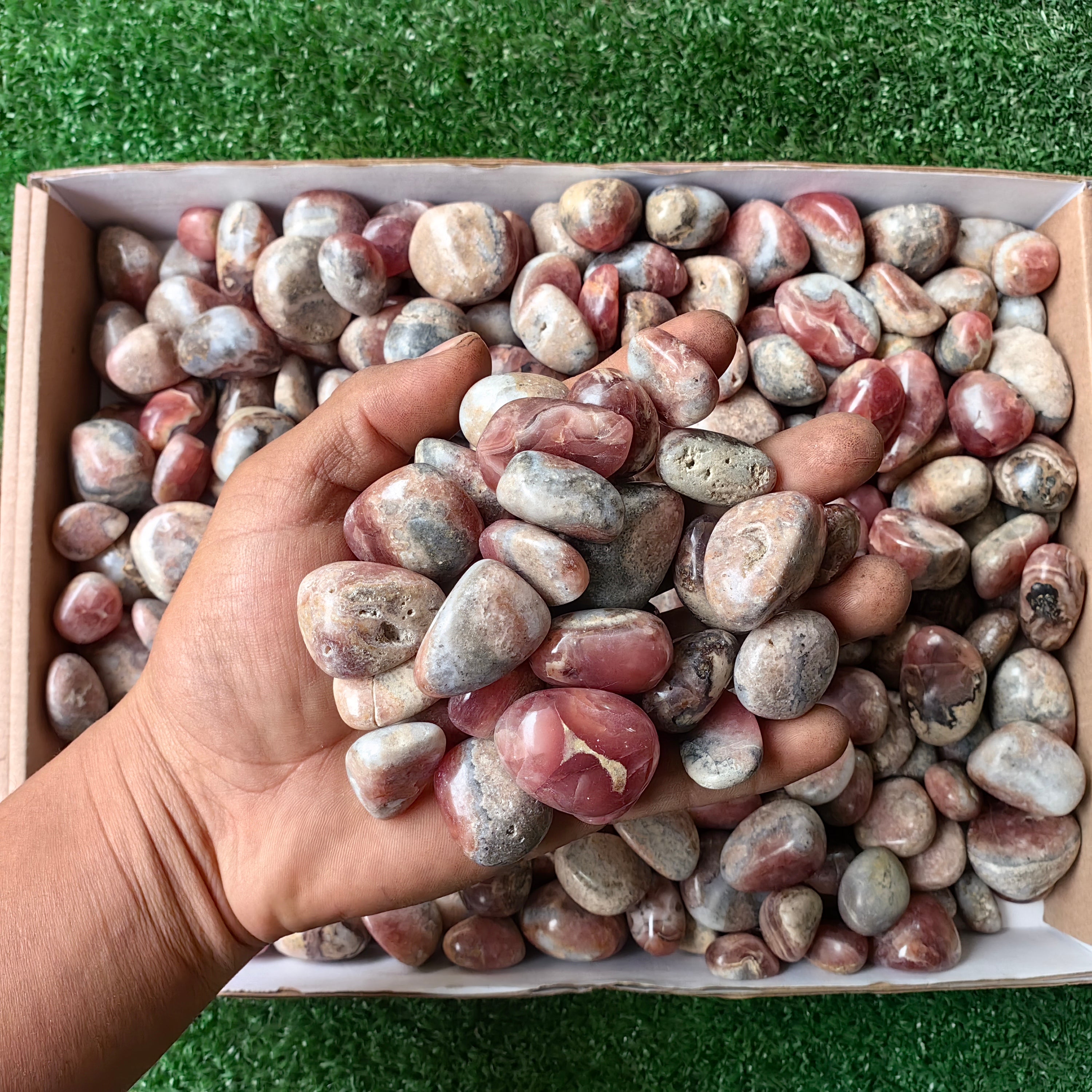 Lot 4 kg Rhodochrosite Tumbled