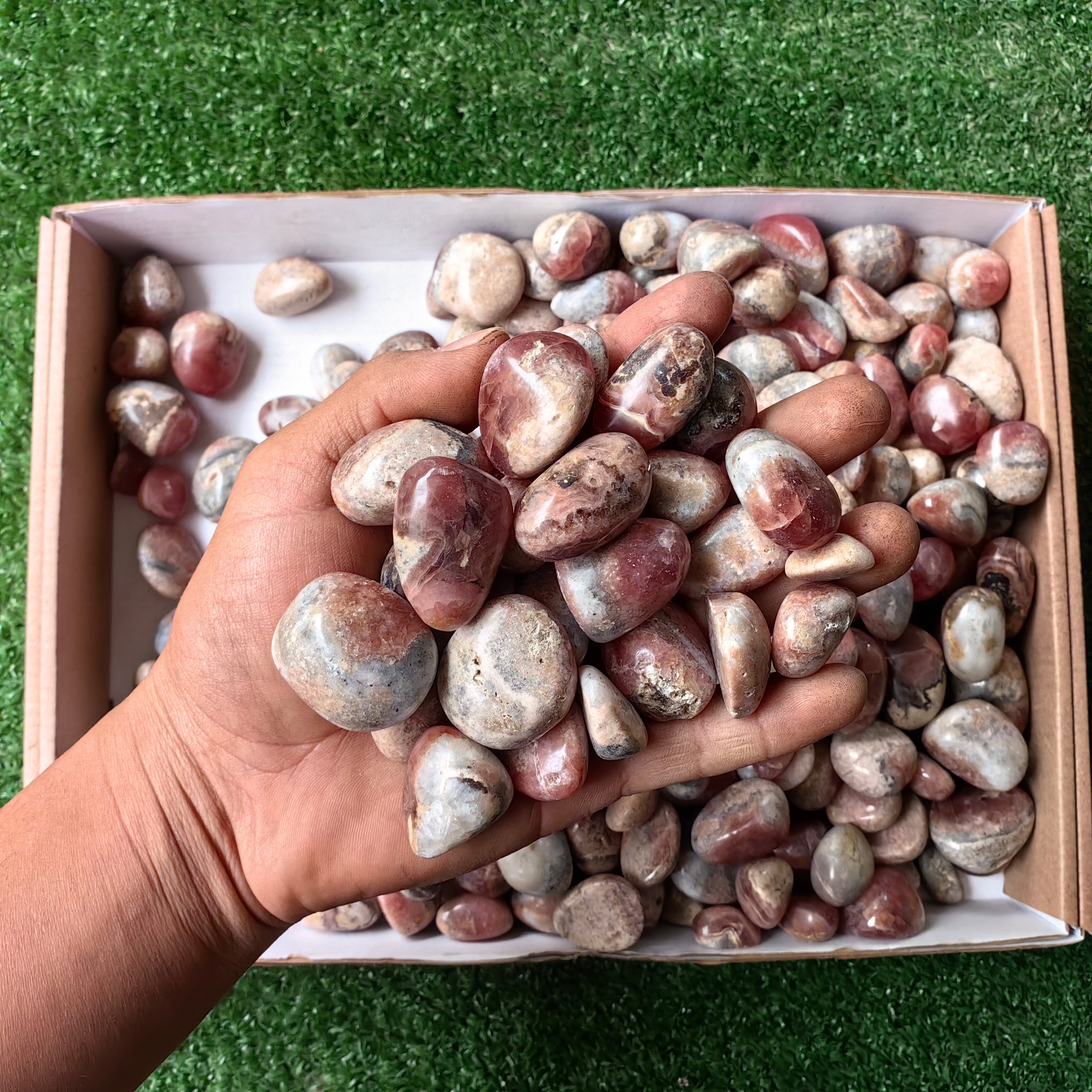 Lot 4 kg Rhodochrosite Tumbled