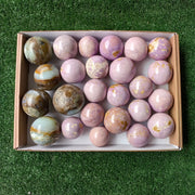 Lot 15 pcs Phosphosiderite, Andean Opal Sphere