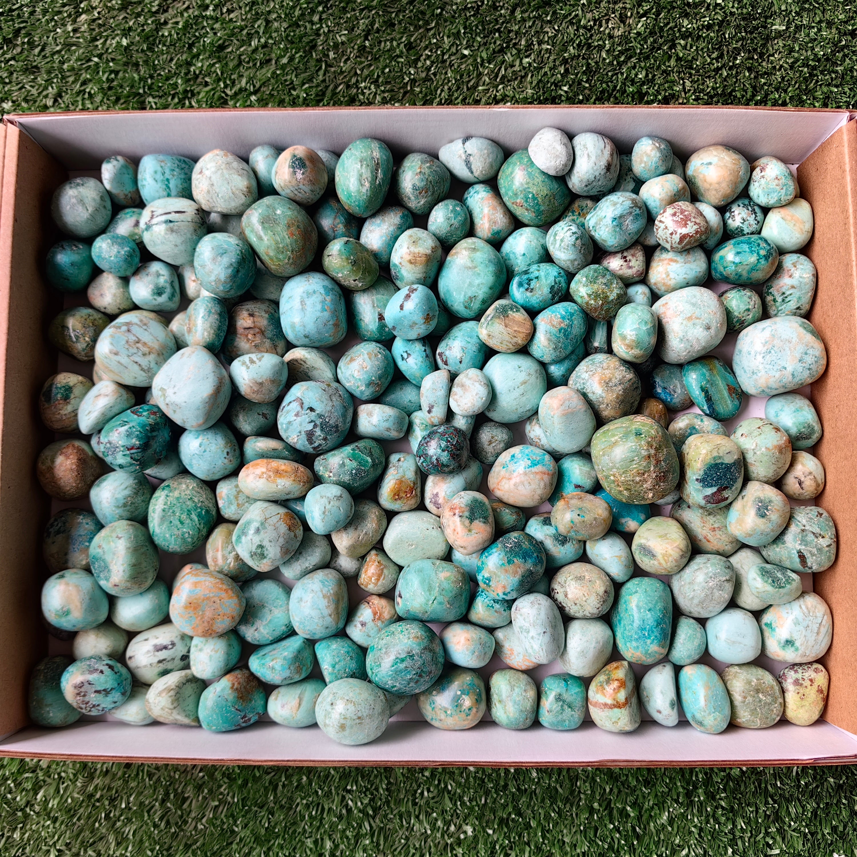 Lot 2 kg Peruvian Turquoise Tumbled