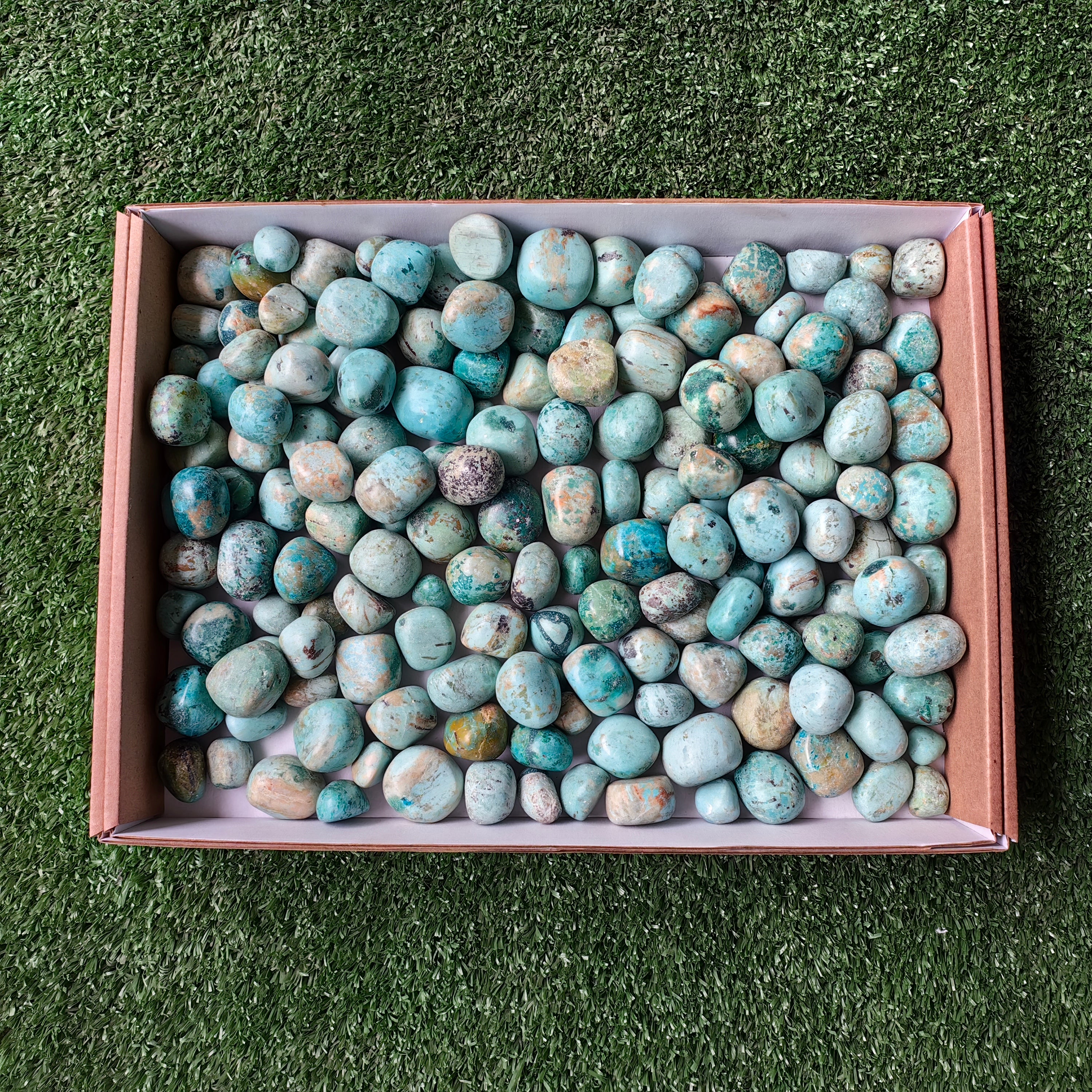 Lot 2 kg Peruvian Turquoise Tumbled