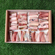 Lot 56 pcs Pink Opal Tower