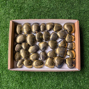 Lot 34 pcs Covellite on Chalcopyrite Palm and Heart