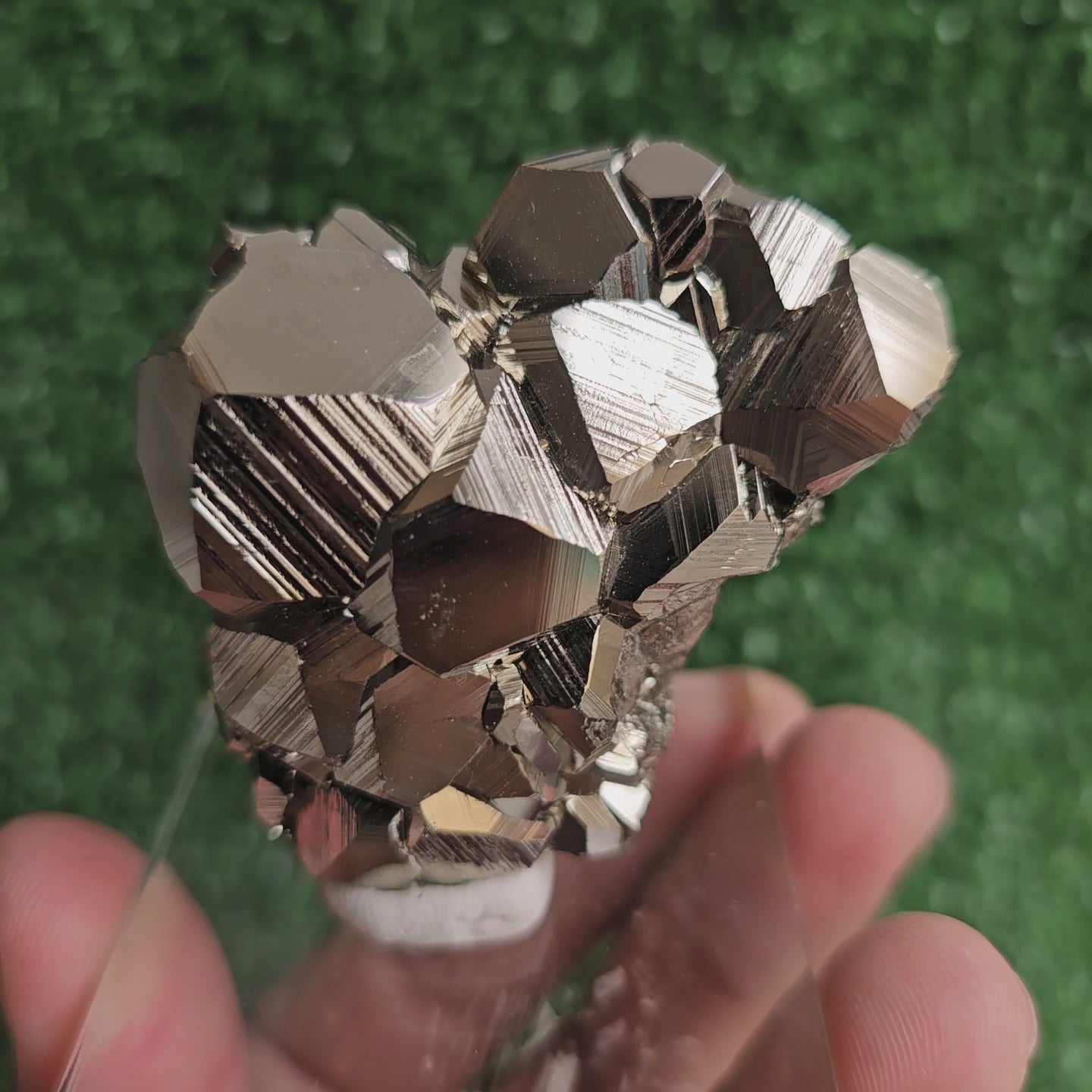 Load video: Pyrite octahedral