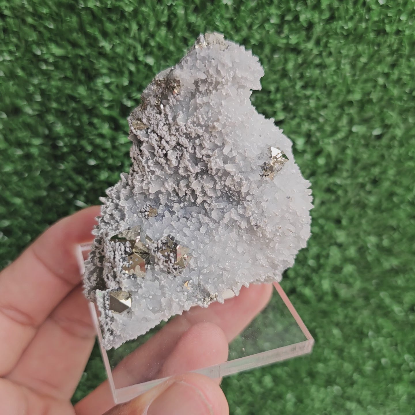 Load video: Pyrite octahedral