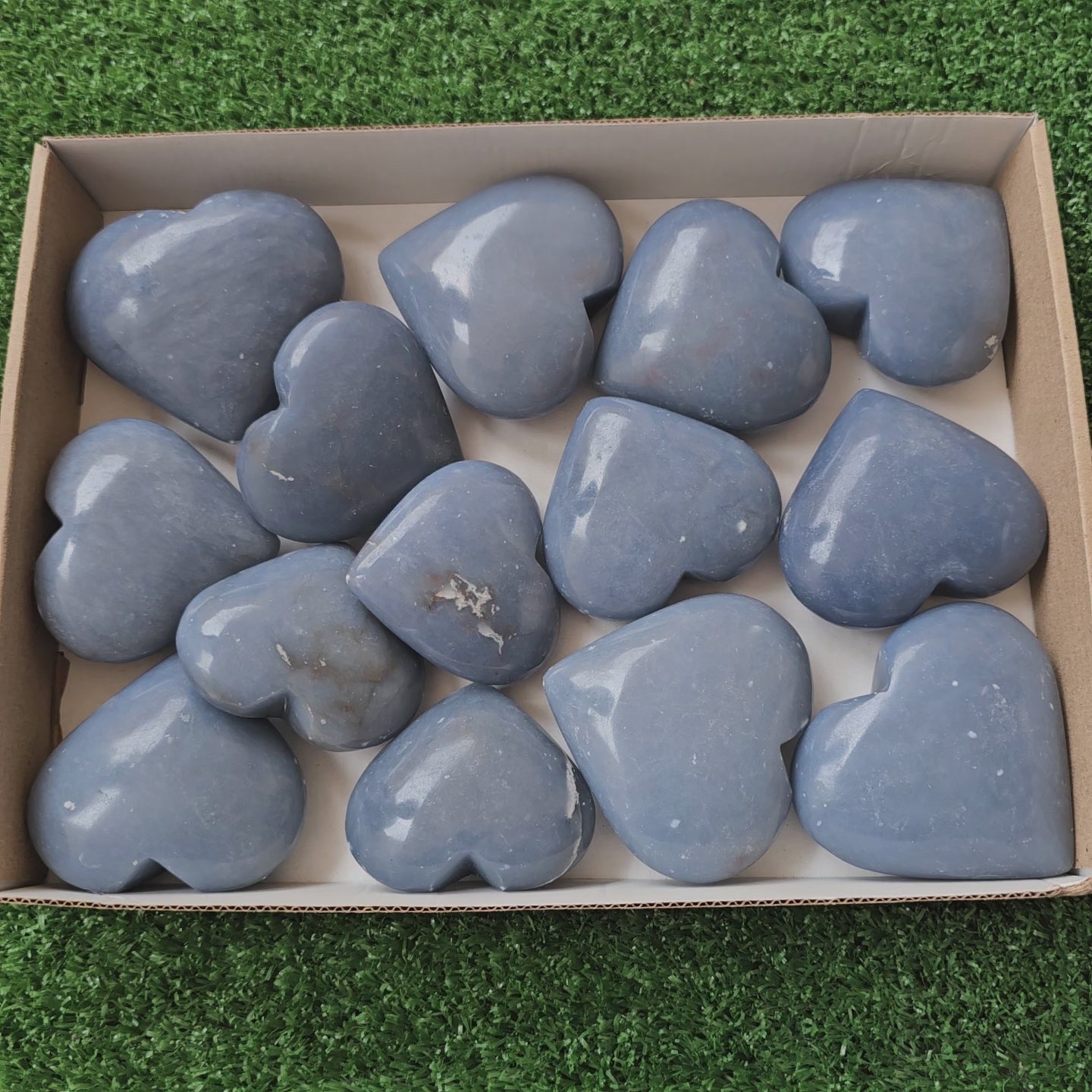 Load video: 14 pc angelite hearts