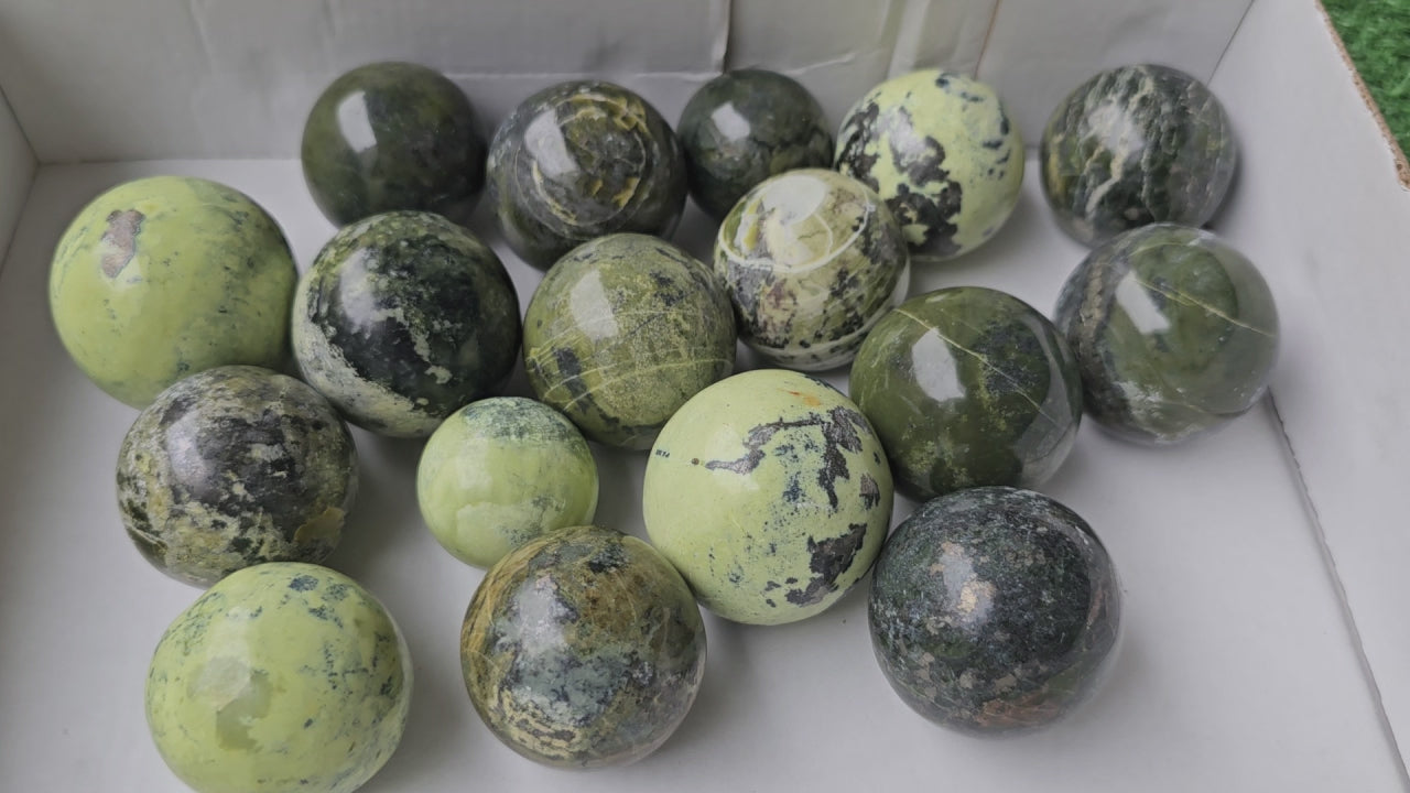 Load video: Lot 17 Serpentine Sphere