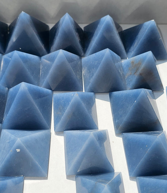 Lot 30 Pyramids Angelite**