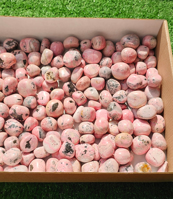Lot 2.5 kg Tumbled Rhodonite