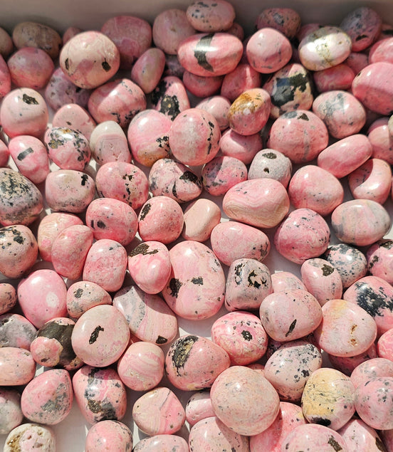 Lot 2.5 kg Tumbled Rhodonite