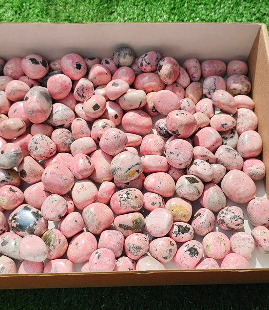 Lot 2.5 kg Tumbled Rhodonite