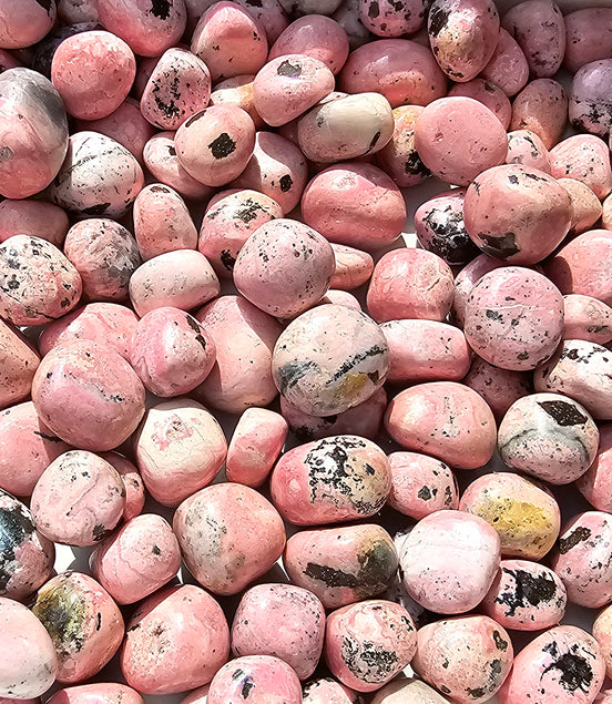 Lot 2.5 kg Tumbled Rhodonite