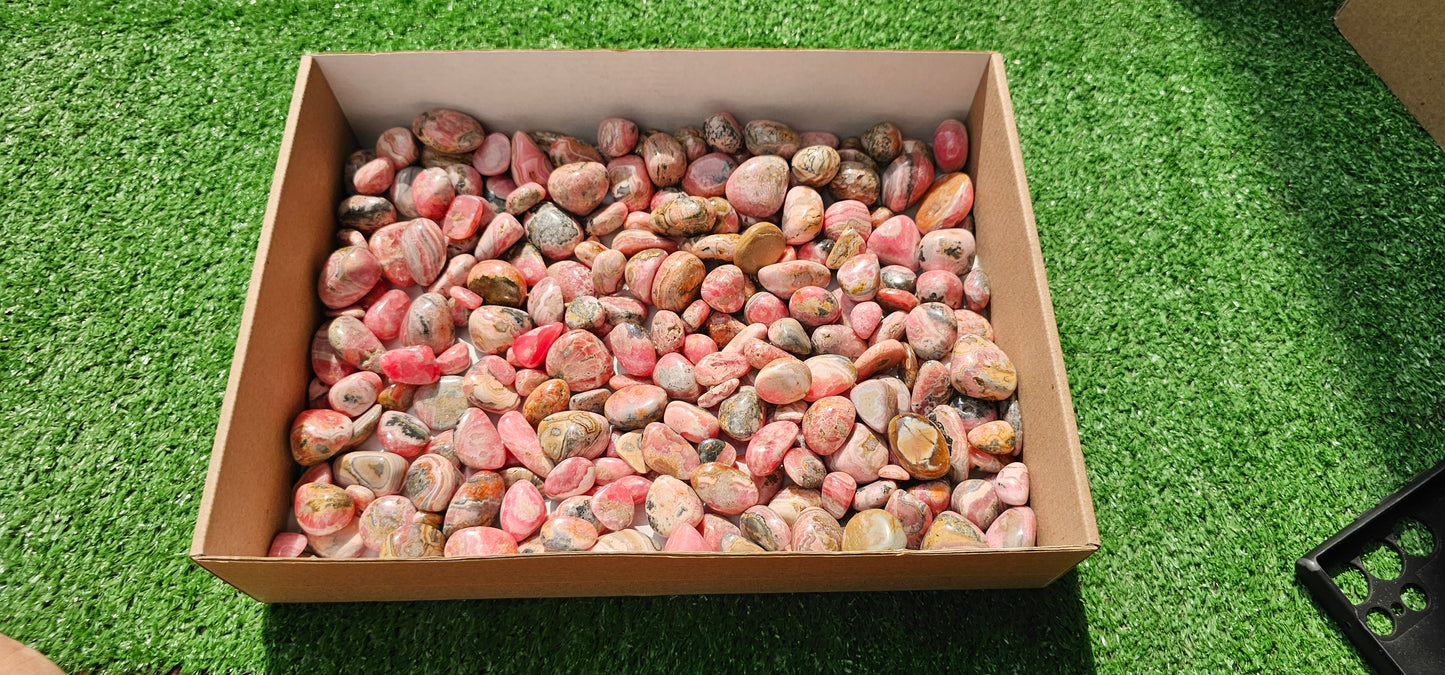 Lot 2.5 kg Rhodochrosite Tumbled