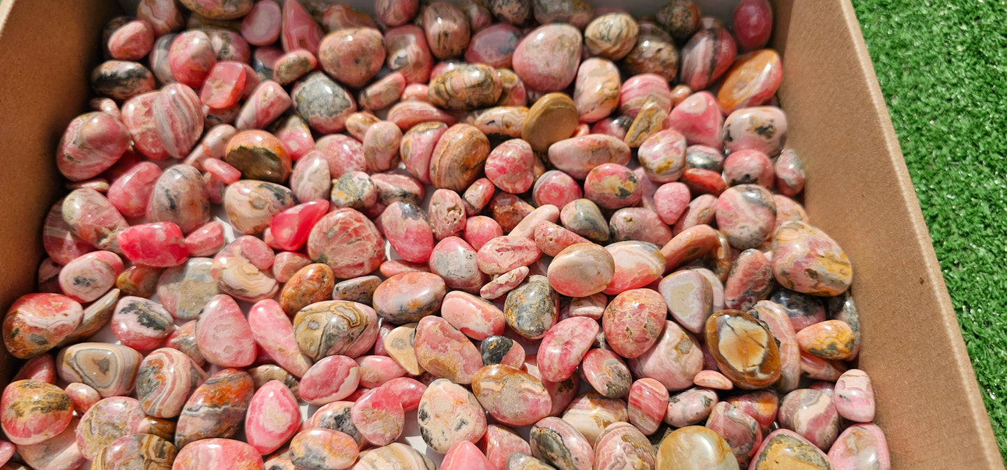 Lot 2.5 kg Rhodochrosite Tumbled