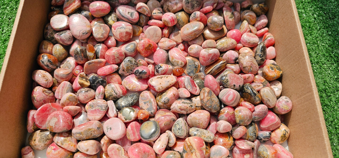 Lot 2.5 kg Rhodochrosite Tumbled