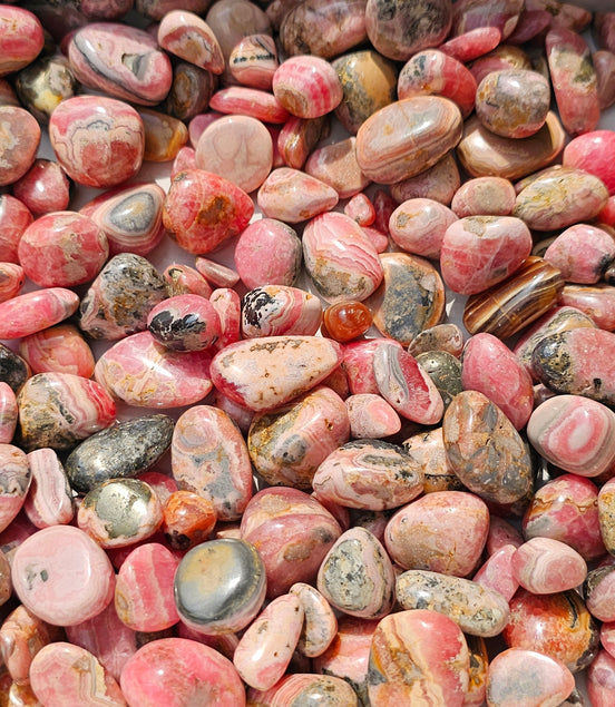 Lot 2.5 kg Rhodochrosite Tumbled