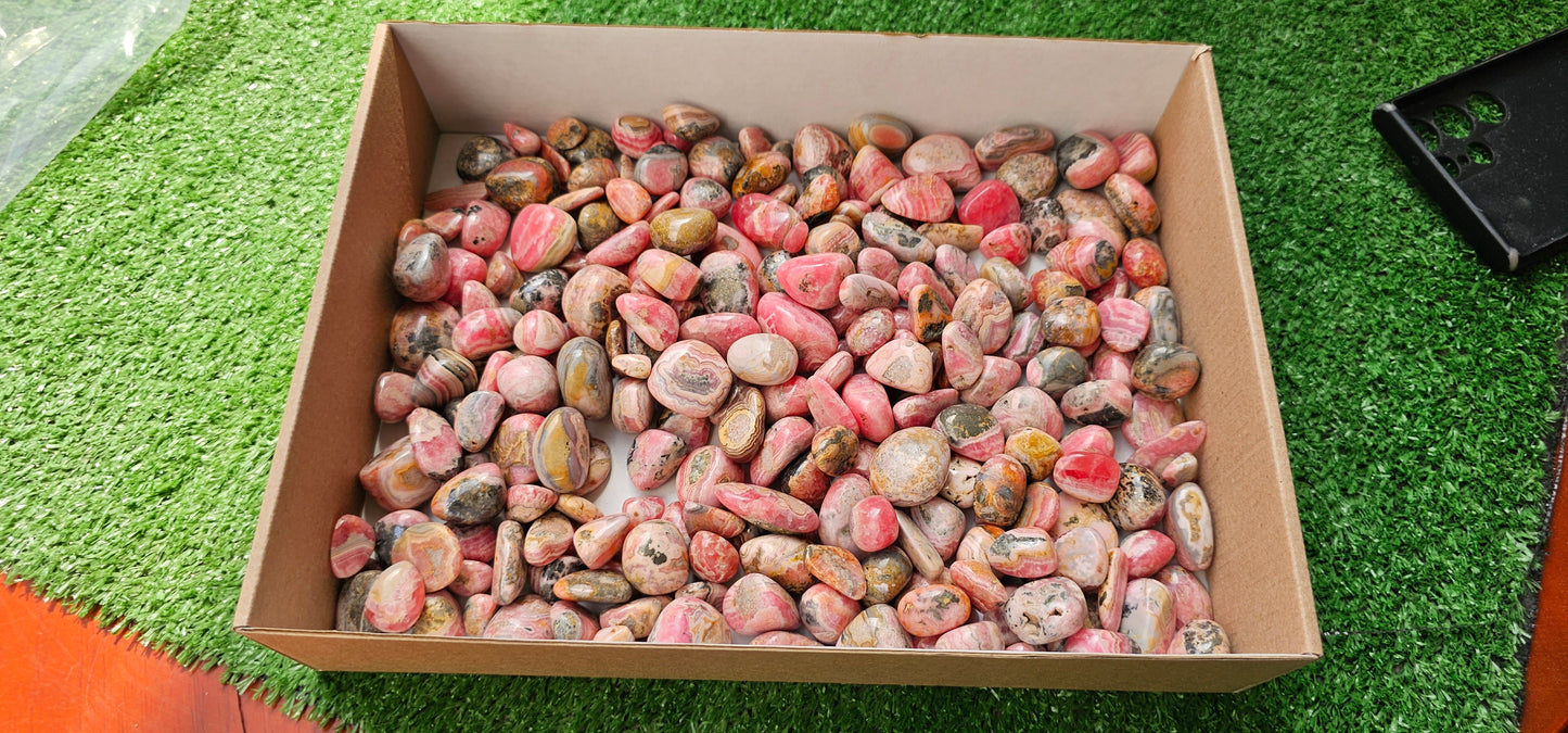 Lot 2.5 kg Rhodochrosite Tumbled