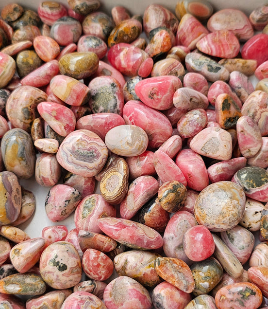 Lot 2.5 kg Rhodochrosite Tumbled