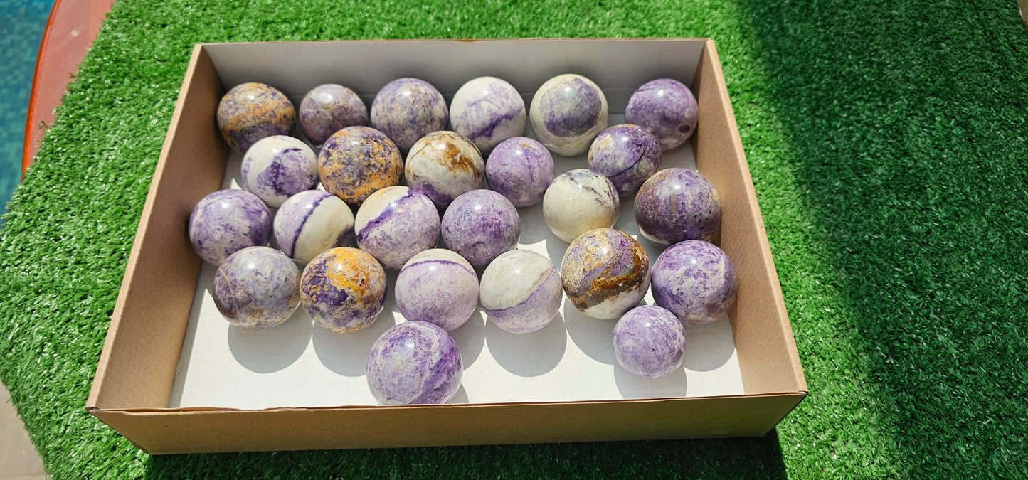 Lot 25 Spheres Bolivianite