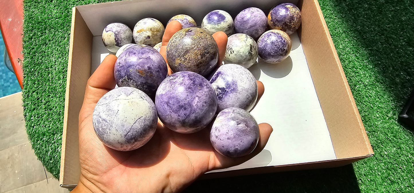 Lot 20 Spheres Bolivianite