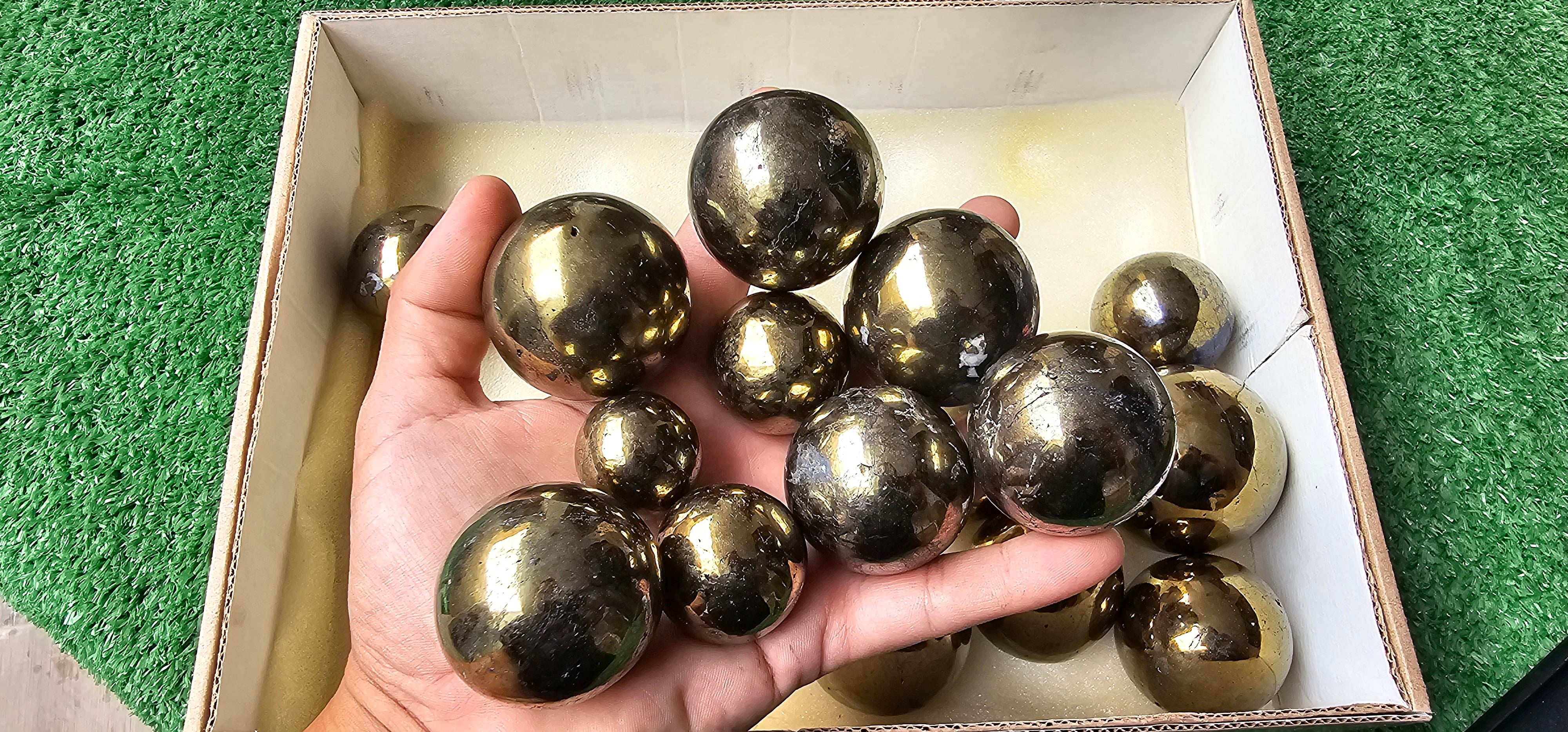 Lot 16 Chalcopyrite Sphere