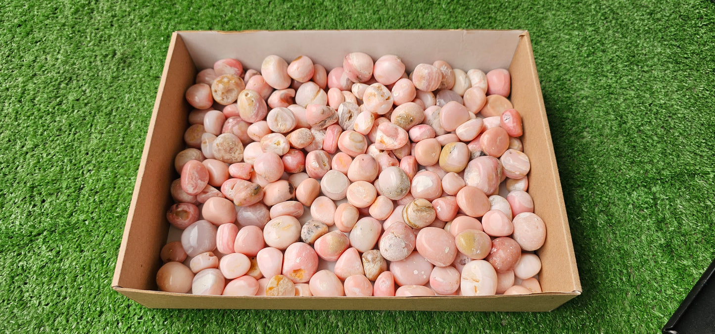 Lot 2 kg Pink Opal Tumbled