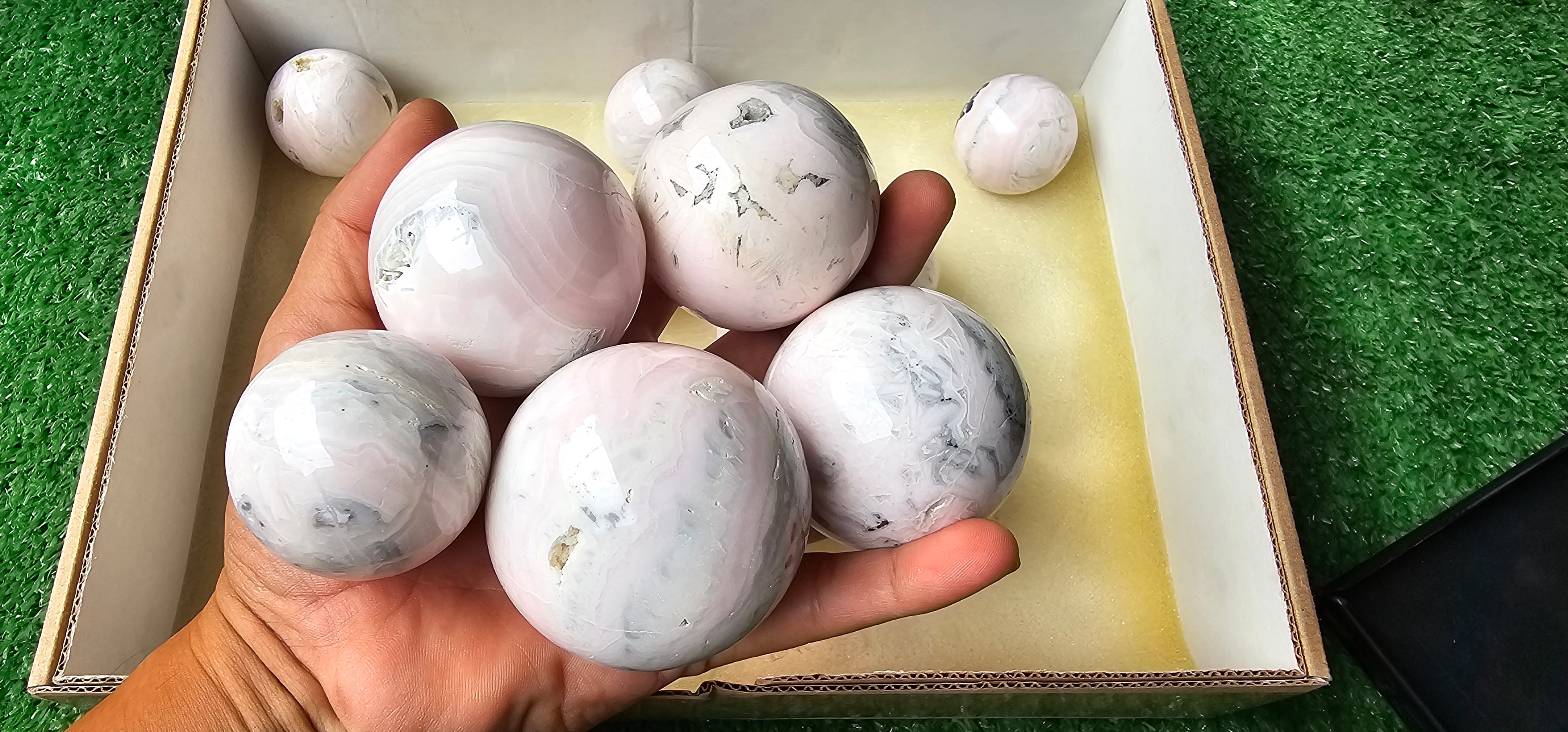 Lot 15 Mangano Calcite Sphere