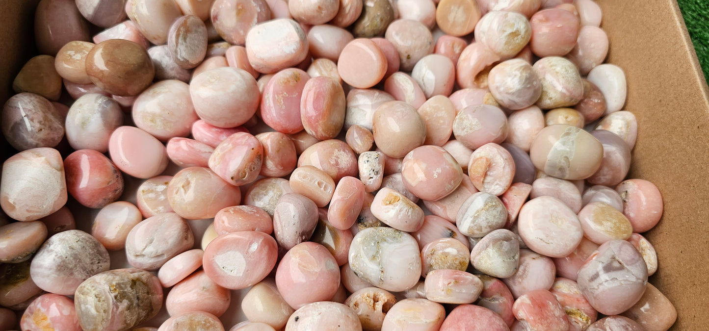 Lot 2 kg Pink Opal Tumbled