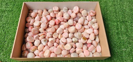 Lot 2 kg Pink Opal Tumbled