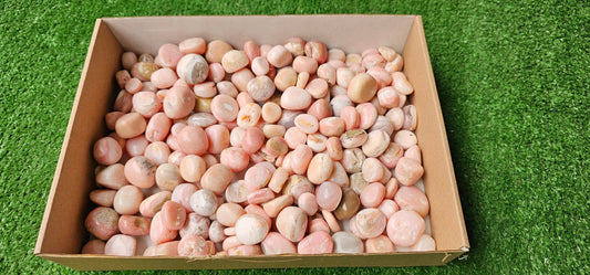 Lot 2 kg Pink Opal Tumbled