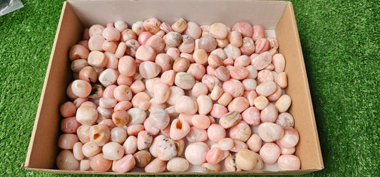 Lot 2 kg Pink Opal Tumbled