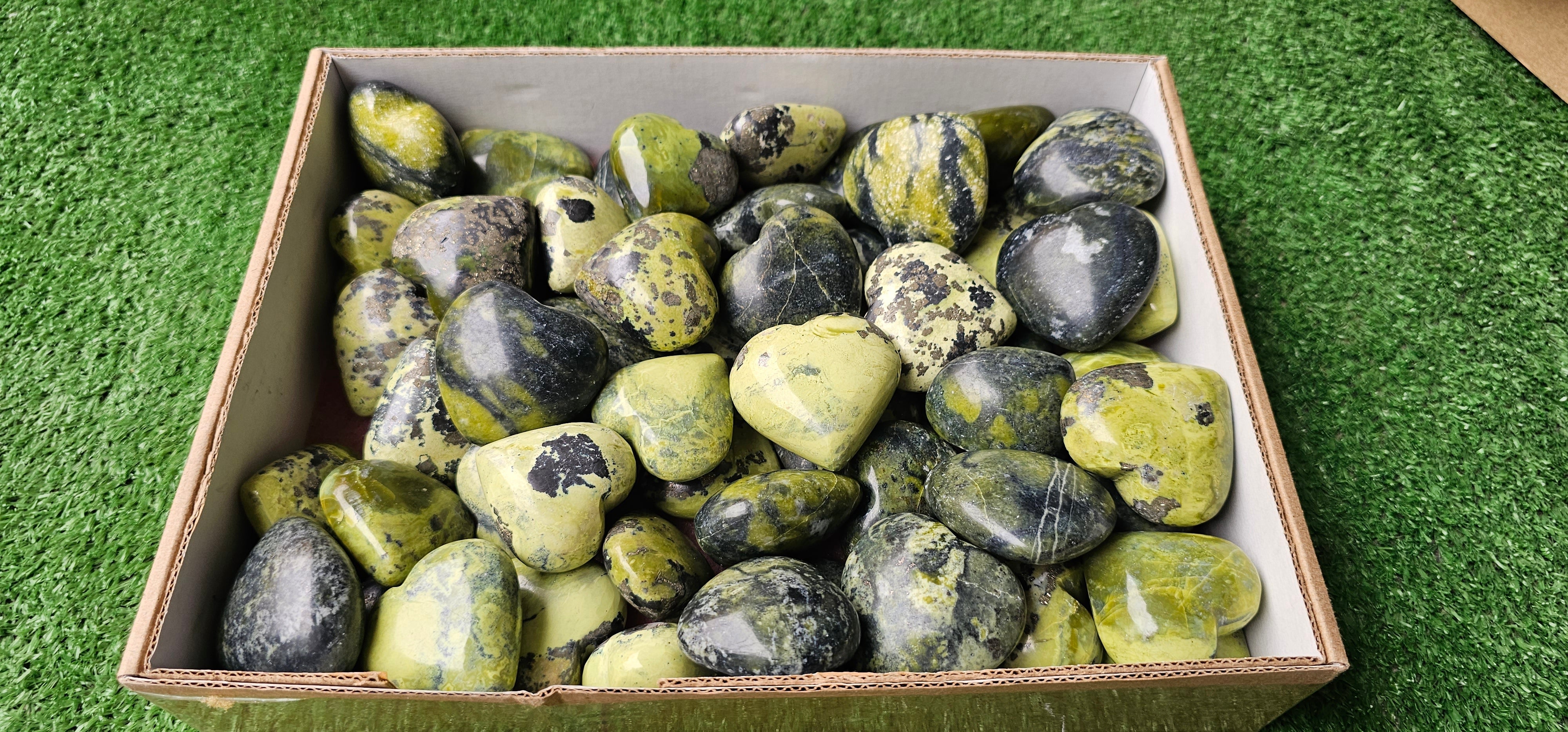 Lot 55 Serpentine with Pyrite Heart