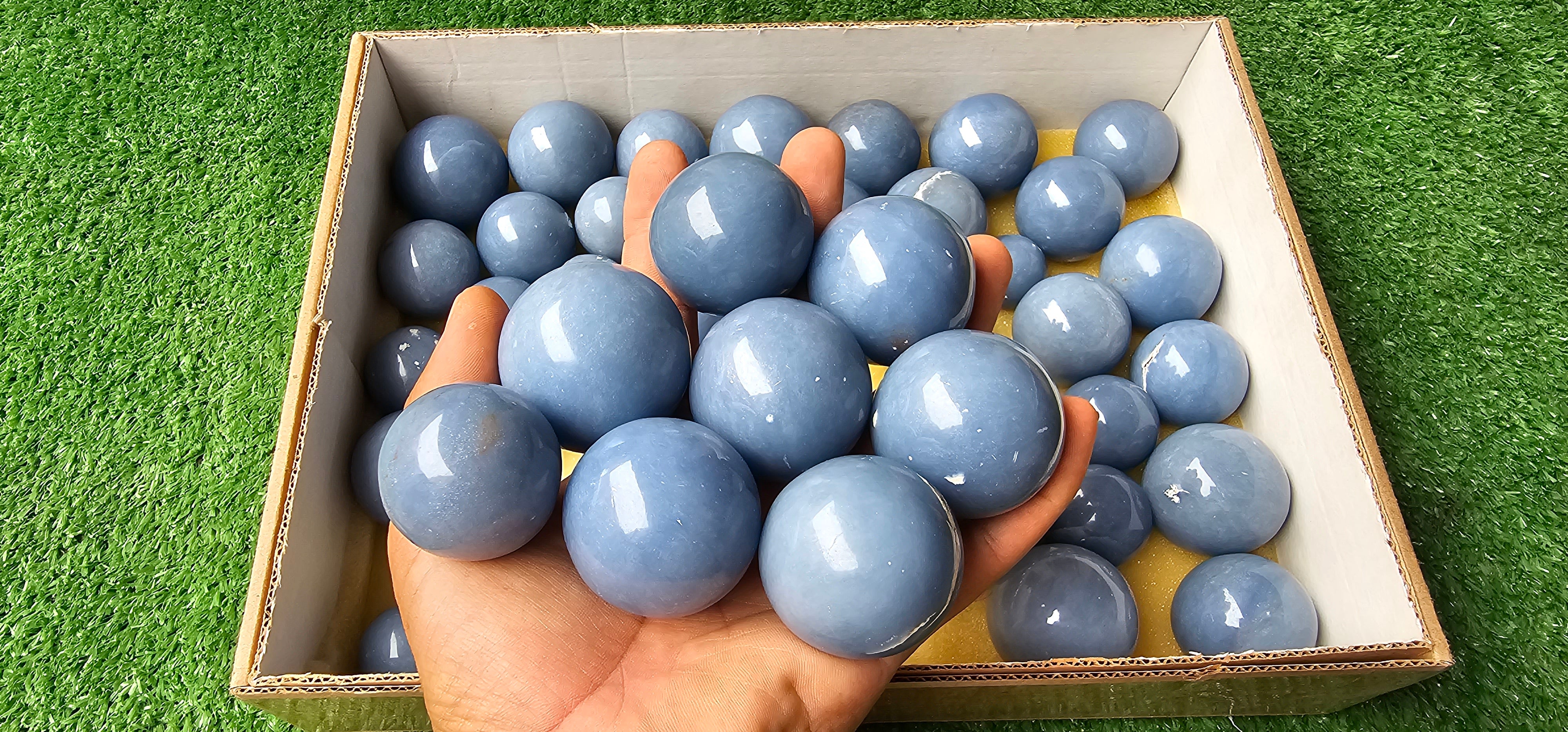 Lot 45 Angelite Sphere