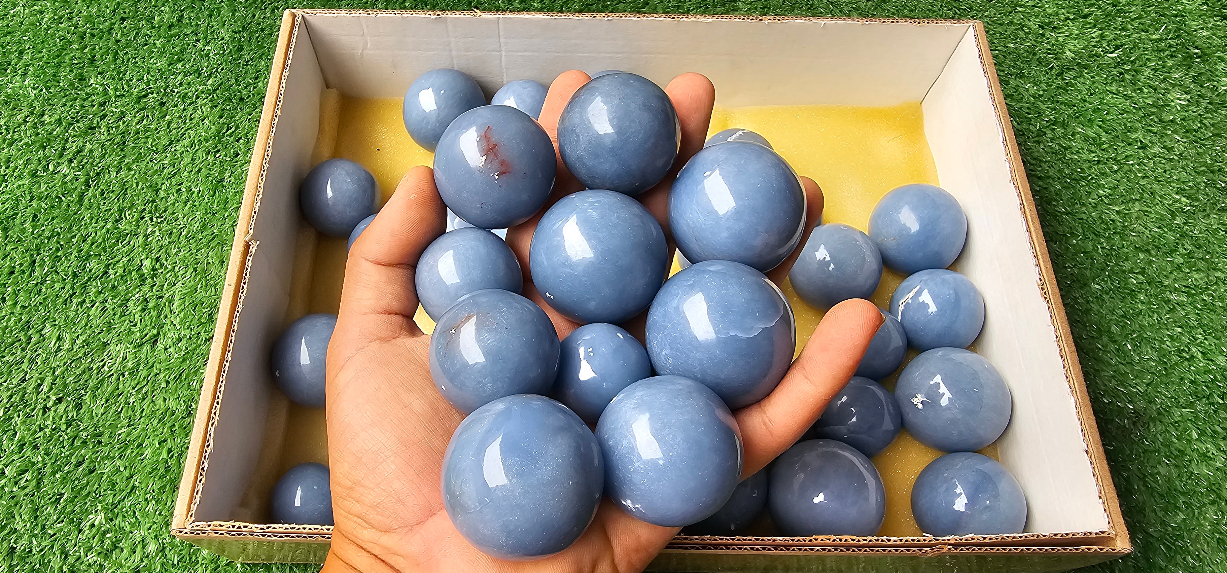 Lot 45 Angelite Sphere