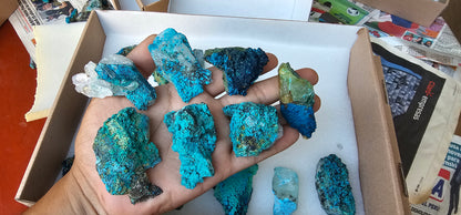 Lot 18 Chrysocolla Quartz Rough