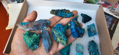 Lot 18 Chrysocolla Quartz Rough