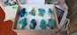 Lot 8 Chrysocolla Quartz Rough