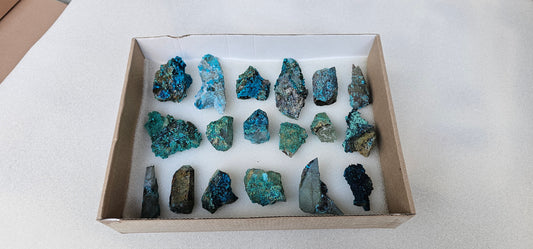 Lot 18 Chrysocolla Quartz Rough