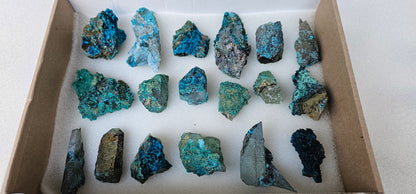 Lot 18 Chrysocolla Quartz Rough