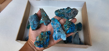 Lot 18 Chrysocolla Quartz Rough