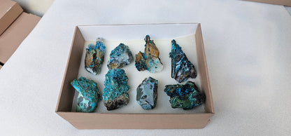 Lot 8 Chrysocolla Quartz Rough