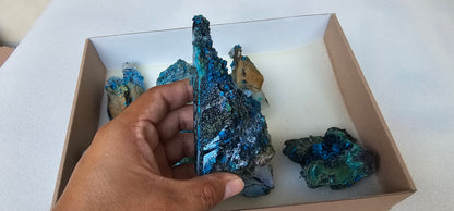 Lot 8 Chrysocolla Quartz Rough